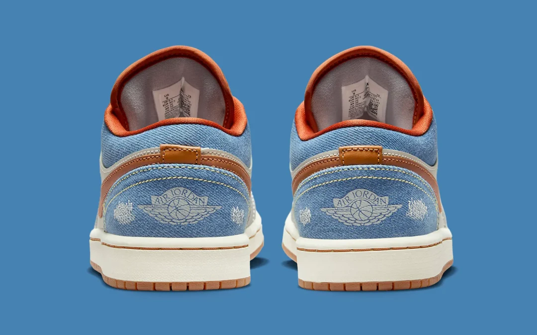 2023-2024 発売予定！ナイキ エア ジョーダン 1 ミッド “デニム/ダークラセット” (NIKE AIR JORDAN 1 LOW “Denim/Dark Russet”)