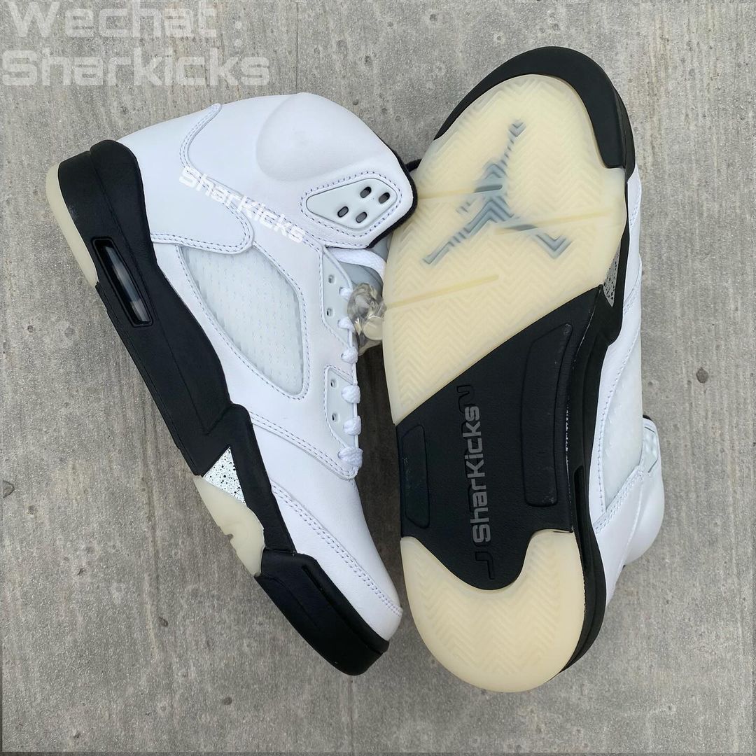 【2024年 8/10 発売】ナイキ エア ジョーダン 5 レトロ “ホワイト/ブラック” (NIKE AIR JORDAN 5 RETRO “White/Black”) [DD0587-110]