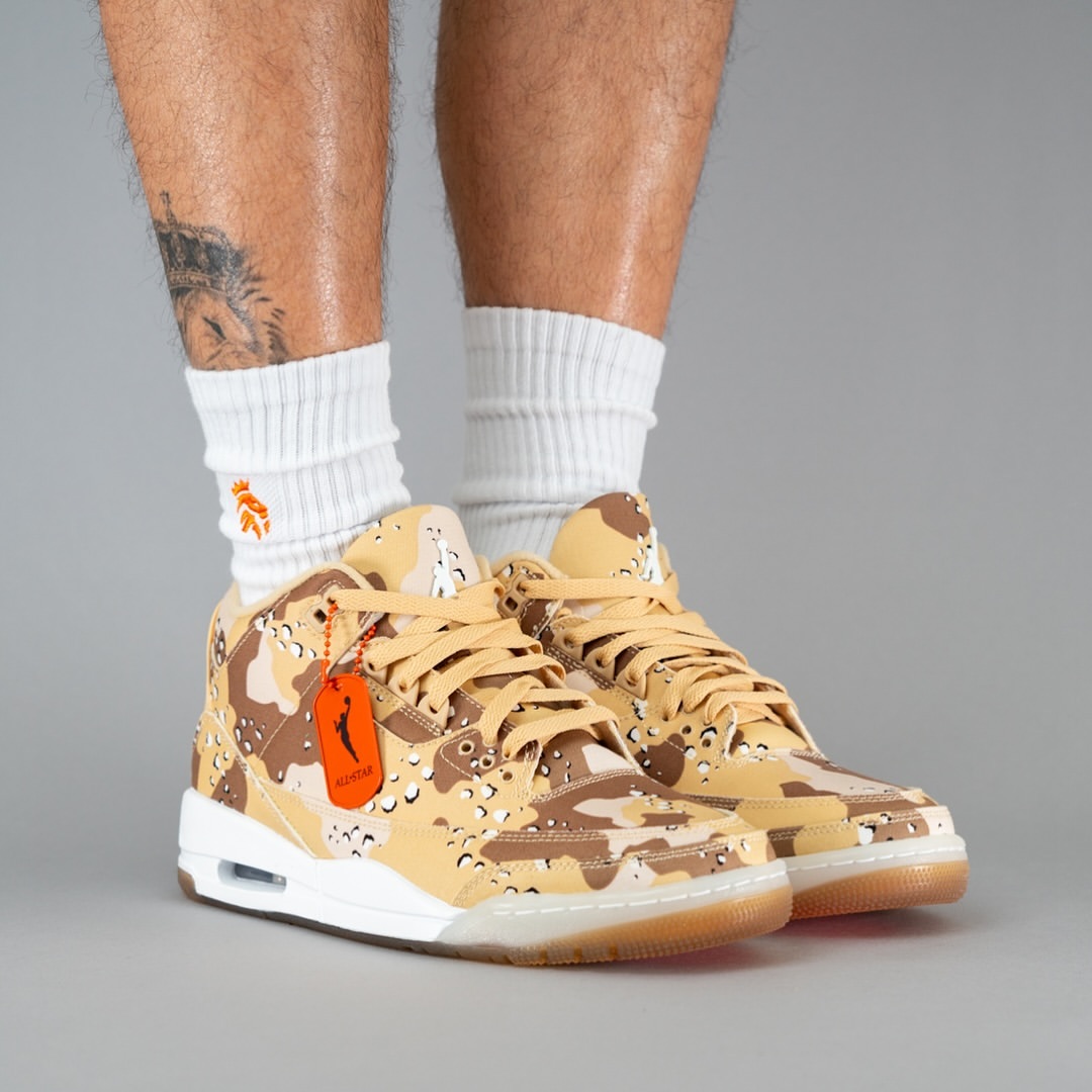 【2024年 7/10 発売】ナイキ エア ジョーダン 3 レトロ TEX “ダークドリフトウッド” (NIKE AIR JORDAN 3 RETRO TEX “Dark Driftwood”) [HM4301-200]