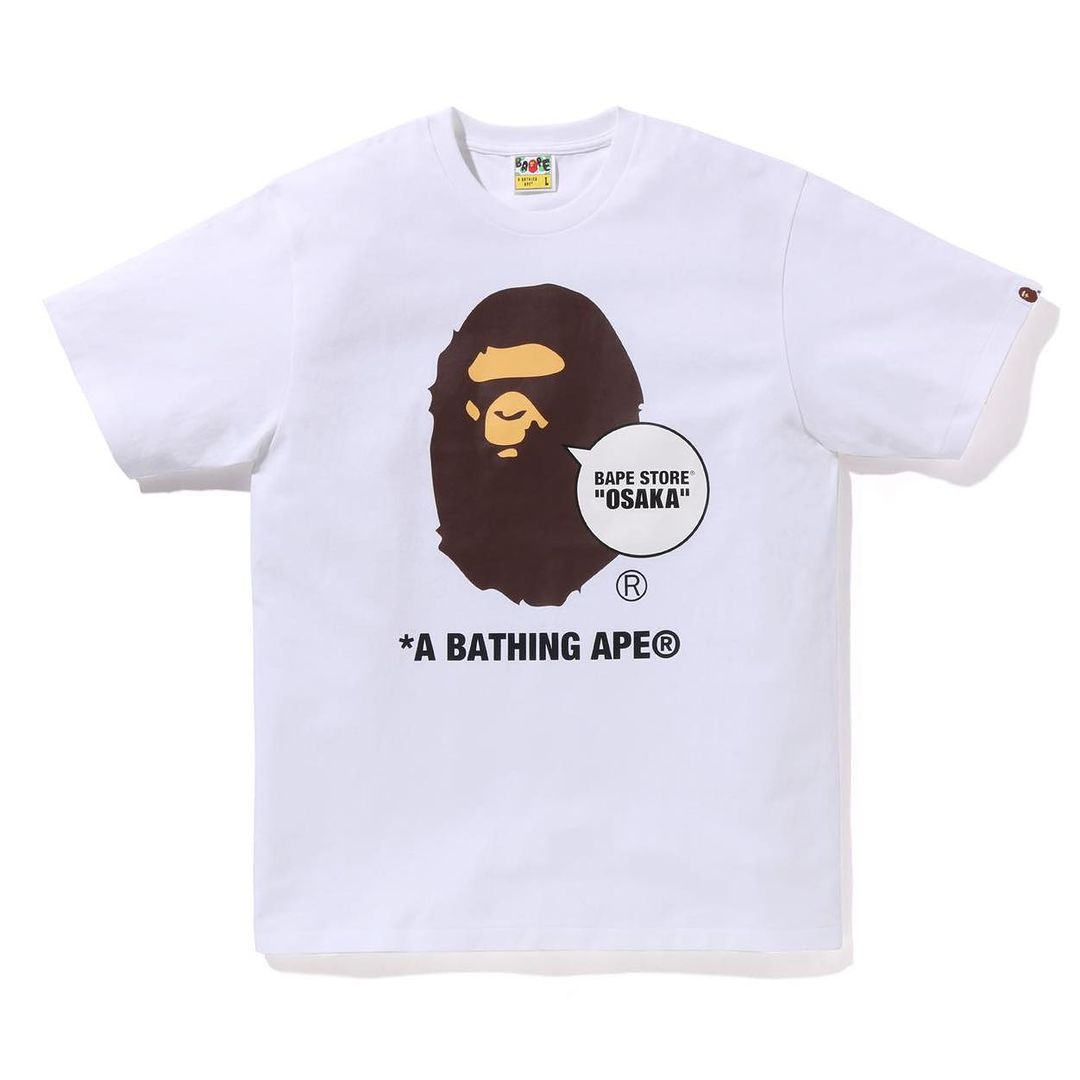 【2024年 初売り】A BATHING APEからBAPE STORE各店の「APE HEAD TEE」が1/1 発売 (ア ベイシング エイプ)