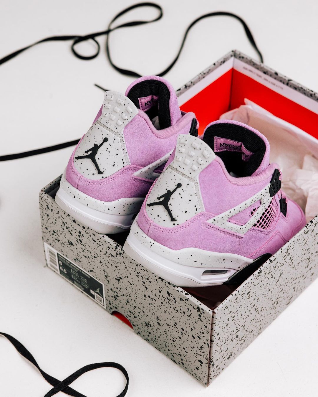 【2024年 10/26 発売予定】ナイキ ウィメンズ エア ジョーダン 4 “オーキッド” (NIKE WMNS AIR JORDAN 4 “Orchid”) [AQ9129-501]