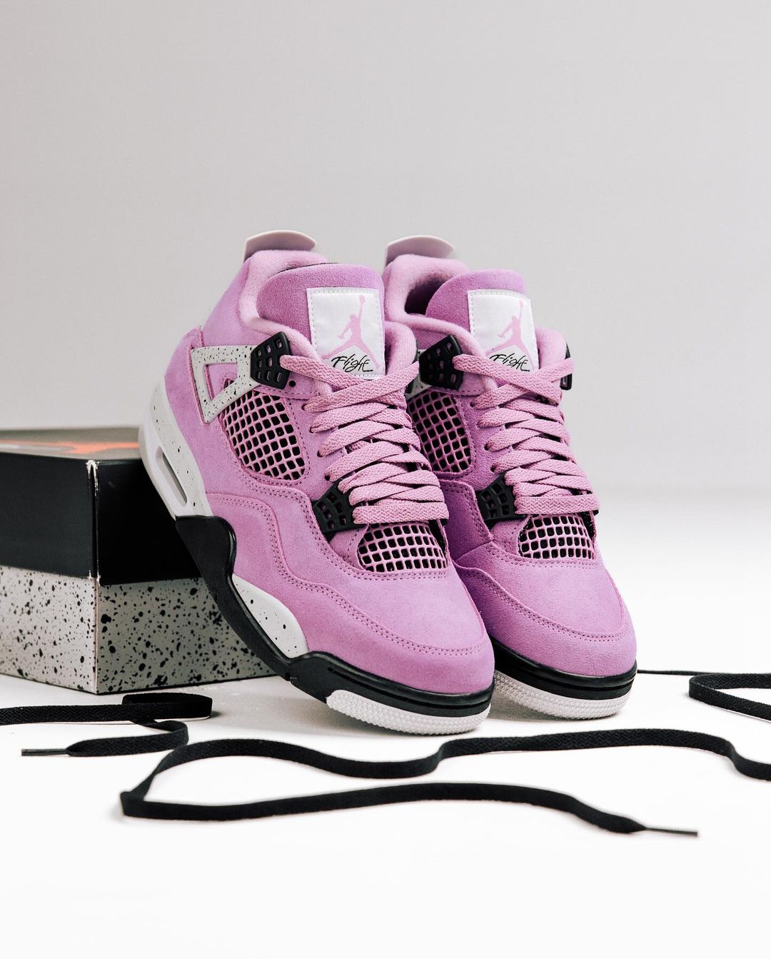 【2024年 10/26 発売予定】ナイキ ウィメンズ エア ジョーダン 4 “オーキッド” (NIKE WMNS AIR JORDAN 4 “Orchid”) [AQ9129-501]