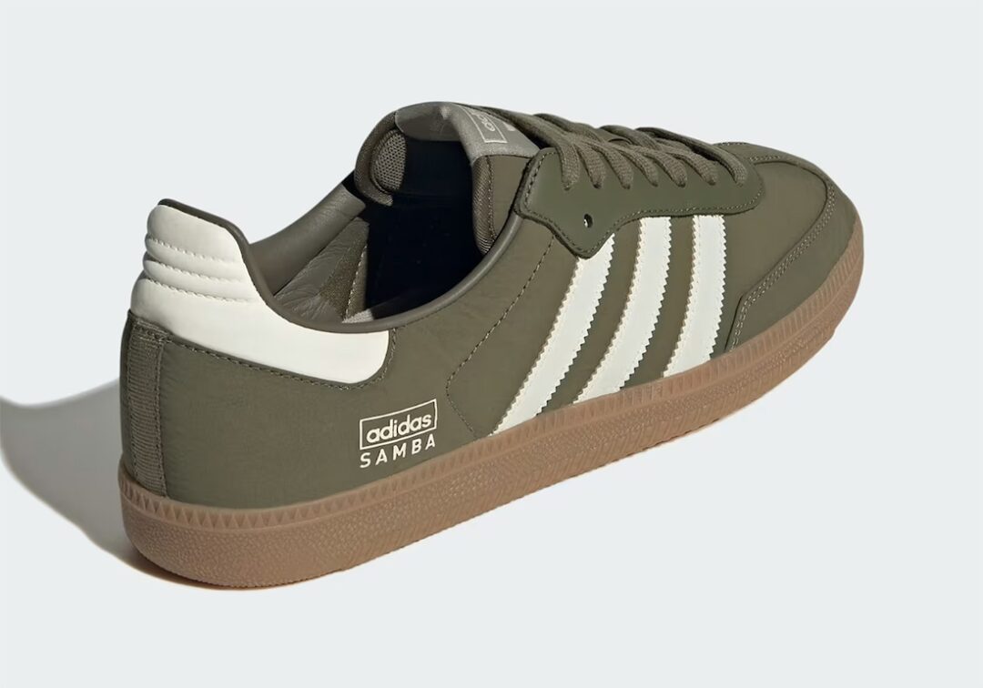 【国内 1/18、1/24 発売】アディダス オリジナルス サンバ OG “ナイロンパック/オリーブ/インク” (adidas Originals SAMBA OG “Nylon Pack/Focus Olive/Preloved Ink”) [IE3440/IG6169]