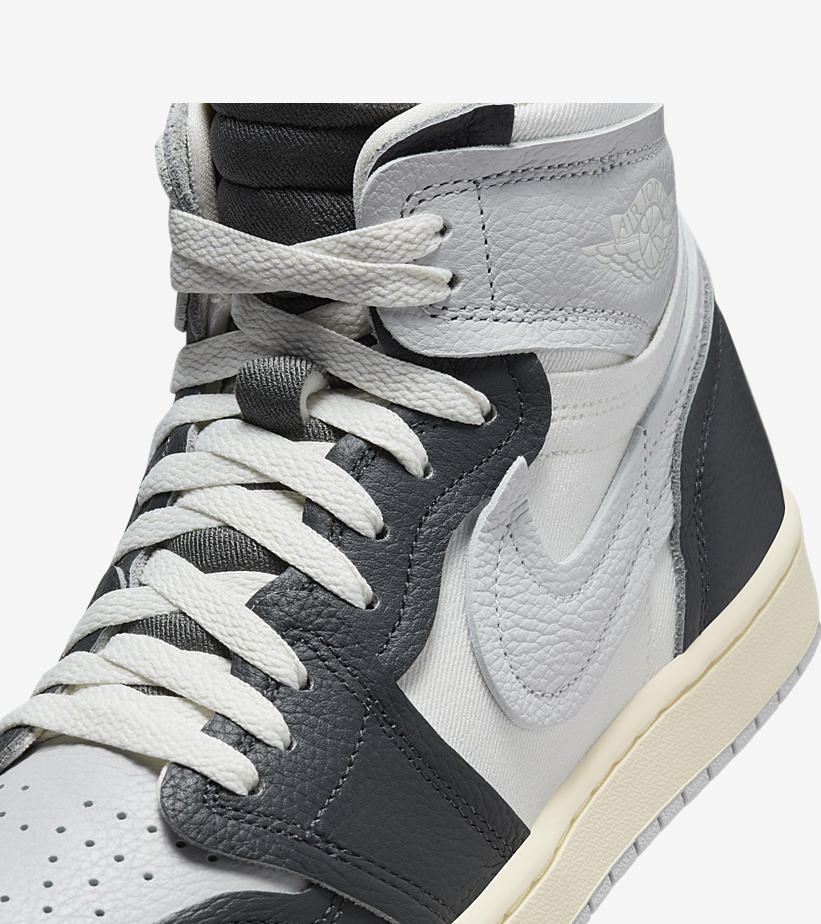 2024年 4月 発売！ナイキ ウィメンズ エア ジョーダン 1 ハイ MM “ホワイト/ウルフグレー” (NIKE WMNS AIR JORDAN 1 HIGH MM “White/Wolf Grey”) [FB9891-001]