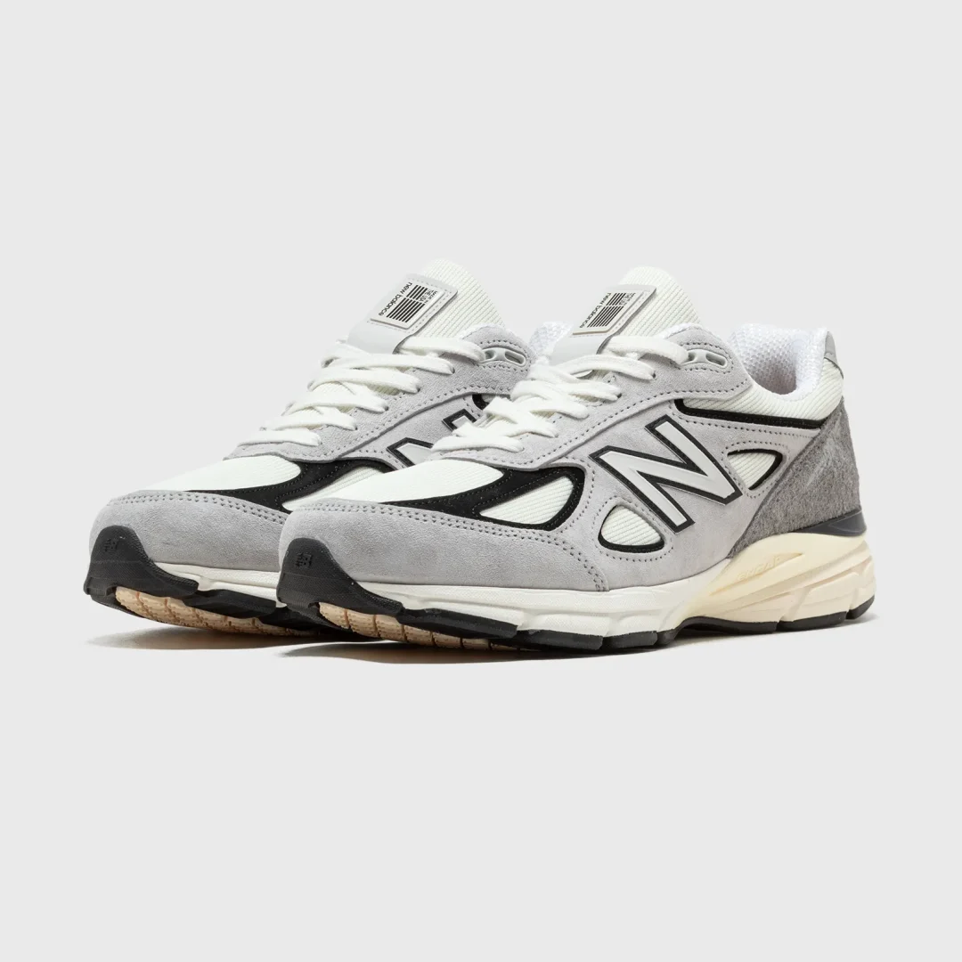 【2024年 2/8 発売】New Balance U990v4 TG4 “Grey/Black/Cream” Made in USA (ニューバランス メイドインUSA) [U990TG4]