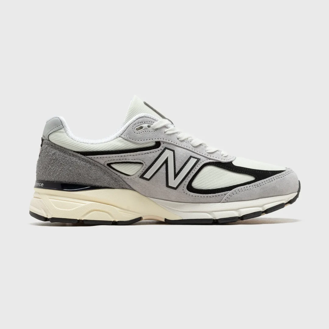 【2024年 2/8 発売】New Balance U990v4 TG4 “Grey/Black/Cream” Made in USA (ニューバランス メイドインUSA) [U990TG4]