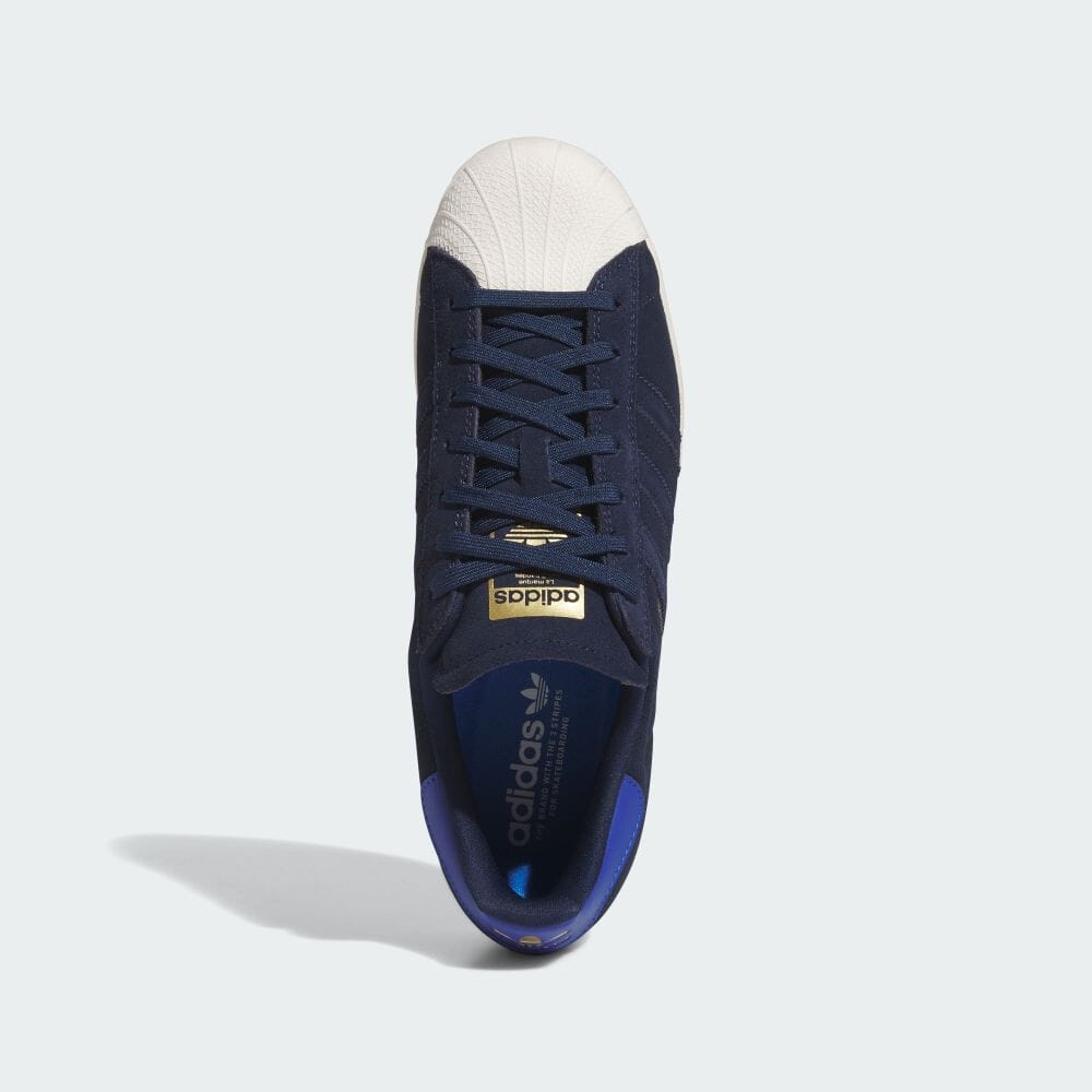 【国内 1/18 発売】アディダス オリジナルス スーパースター ADV “チームロイヤルブルー/ゴールドメタリック” (adidas Originals SUPERSTAR ADV “Team Royal Blue/Gold Metallic”) [ID3365]