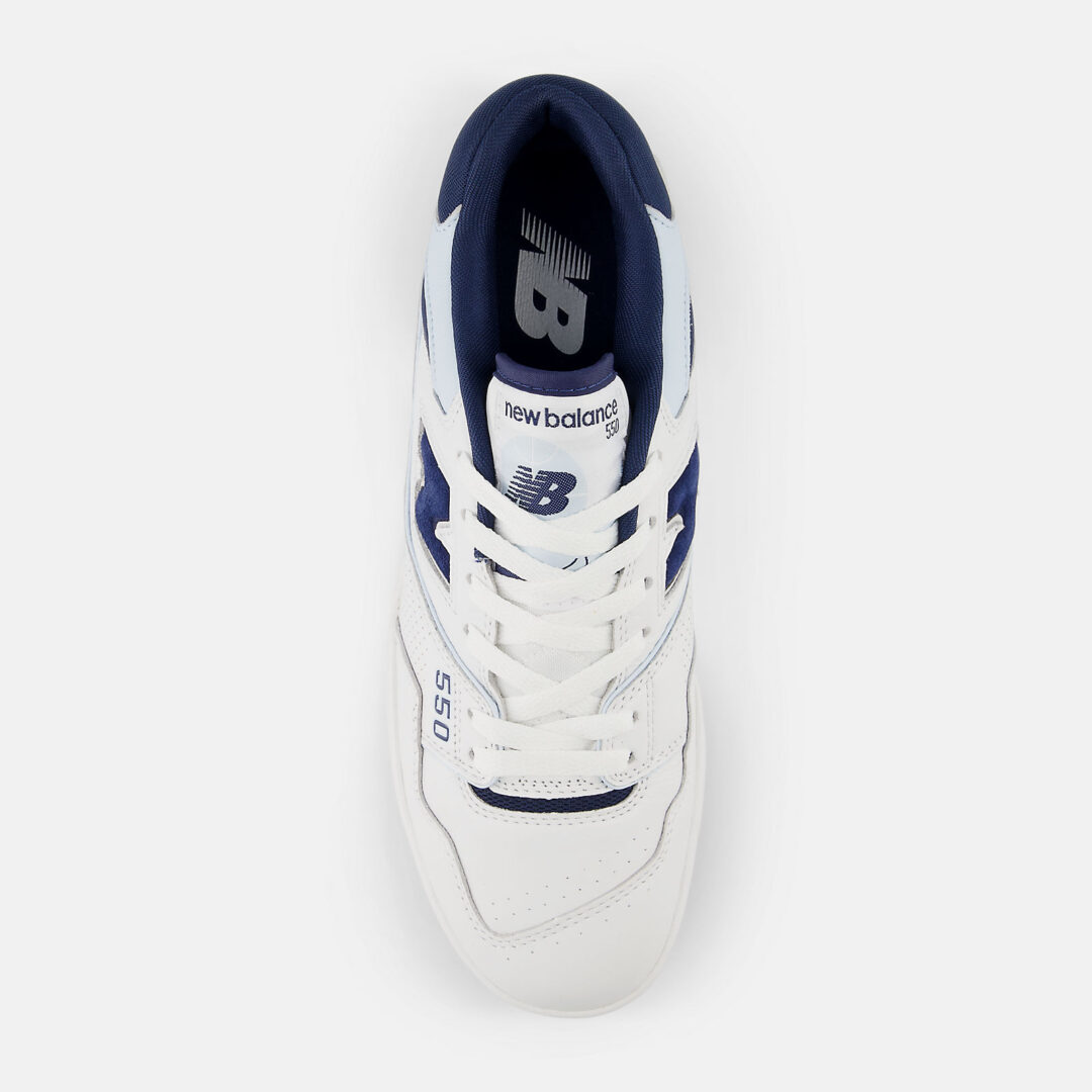 海外発売！New Balance BB550 NQB “White/Nb Navy/Quarry Blue” (ニューバランス) [BB550NQB]