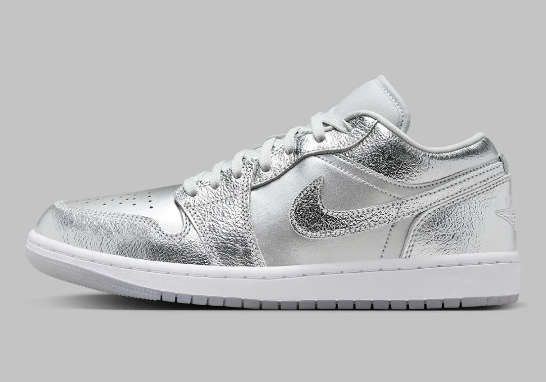 2024年 発売予定！ナイキ エア ジョーダン 1 ロー “クリンクル クローム” (NIKE AIR JORDAN 1 LOW “Crinkled Chrome”)