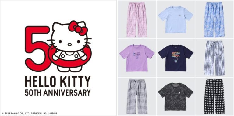 ユニクロ UT × ハローキティ 50周年を祝したコレクションが3月下旬発売 (UNIQLO Hello Kitty 50th  Anniversary) | Fullress