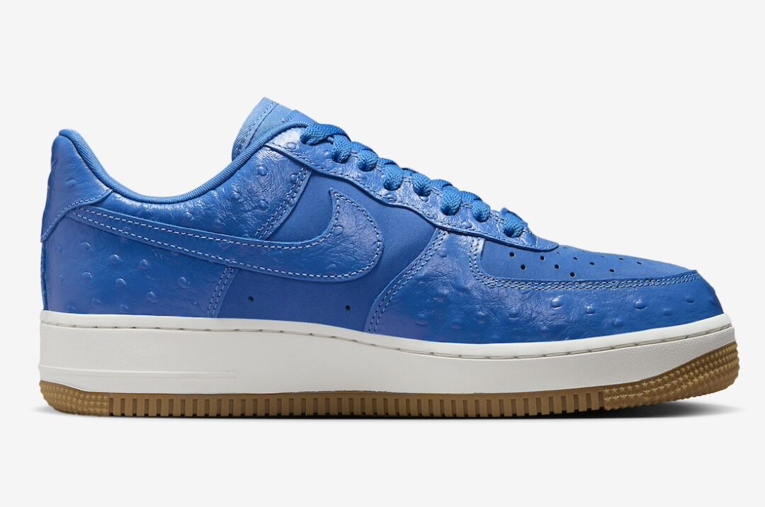 【2024年 4月 発売予定】ナイキ エア フォース 1 ロー “ブルーオーストリッチ” (NIKE AIR FORCE 1 LOW “Blue Ostrich”) [DZ2708-400]