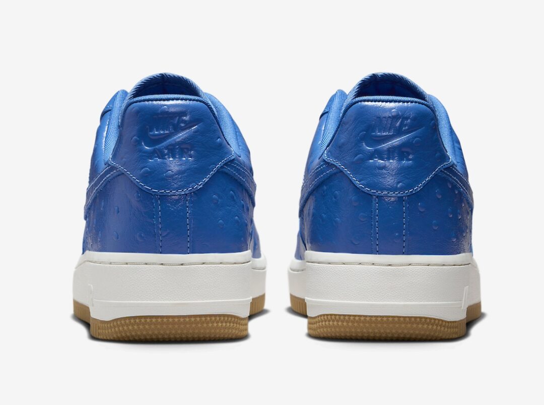 【2024年 4月 発売予定】ナイキ エア フォース 1 ロー “ブルーオーストリッチ” (NIKE AIR FORCE 1 LOW “Blue Ostrich”) [DZ2708-400]