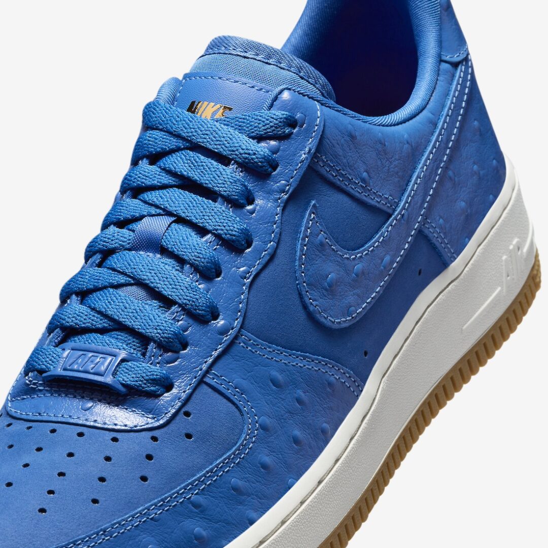 【2024年 4月 発売予定】ナイキ エア フォース 1 ロー “ブルーオーストリッチ” (NIKE AIR FORCE 1 LOW “Blue Ostrich”) [DZ2708-400]