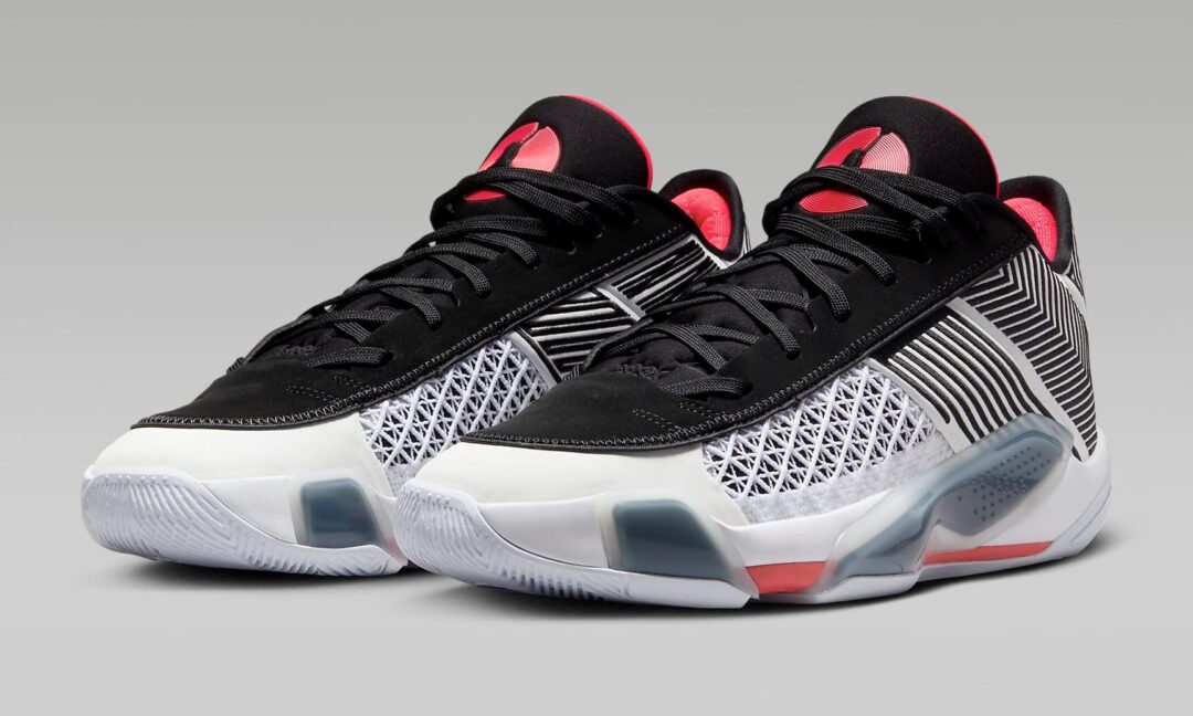 【国内 1/9 発売】ナイキ エア ジョーダン 38 ロー PF "ホワイト/ブラック/サイレンレッド" (NIKE AIR JORDAN 38 LOW PF "White/Black/Siren Red") [FD2325-101]