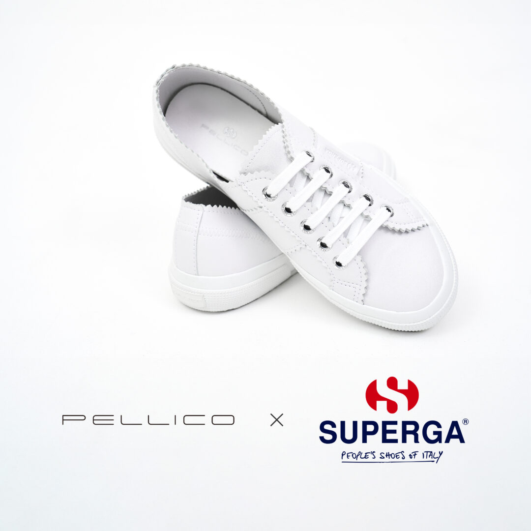 PELLICO × SUPERGA コラボスニーカーが1/23 から受注販売 (ペリーコ スペルガ)