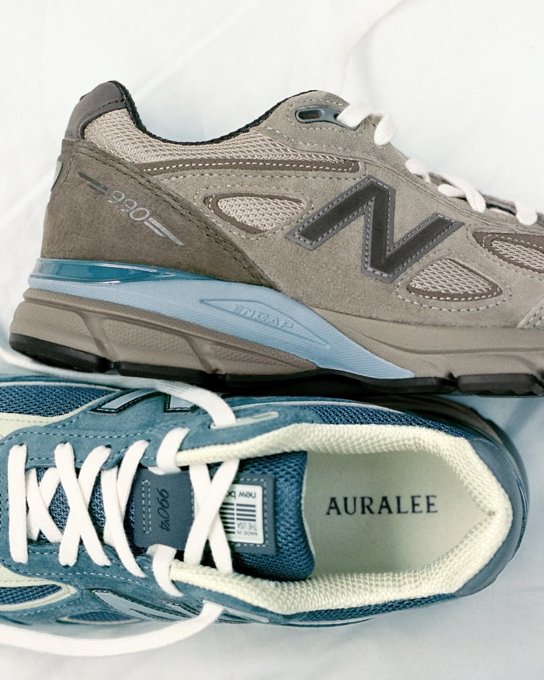 【2024年 12/13 発売】AURALEE × New Balance U990 AL4/AR4 (オーラリー ニューバランス) [U990AL4/U990AR4]