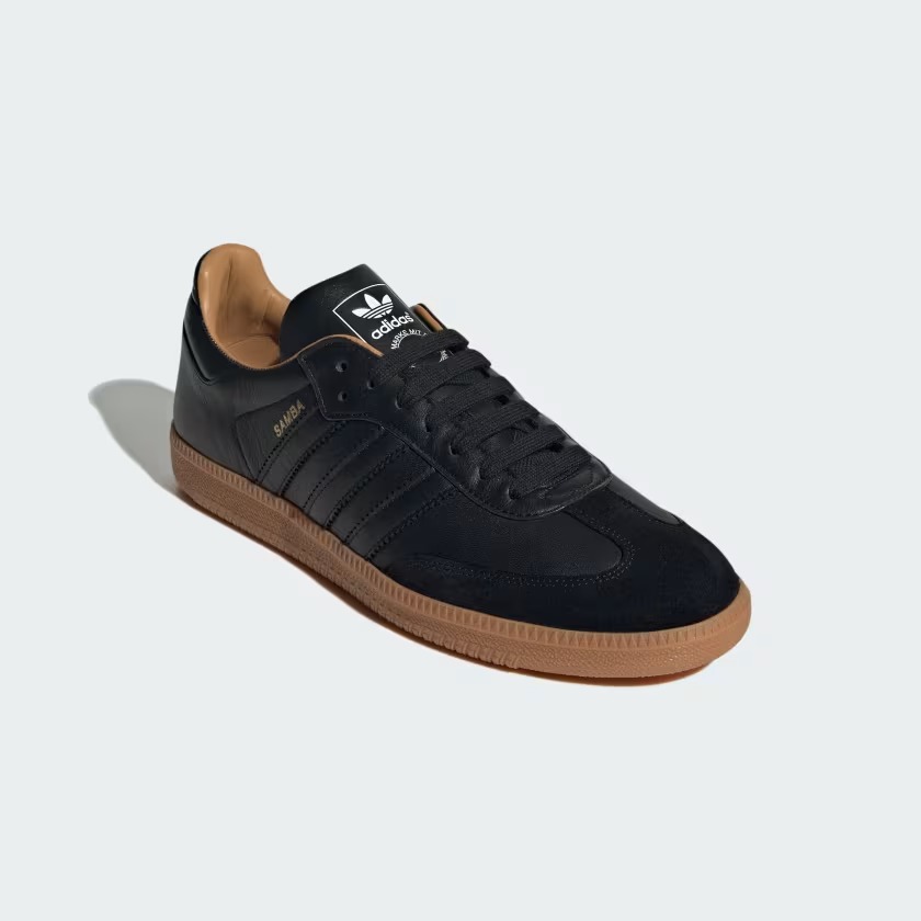 【2024年 2/16 発売】adidas Originals SAMBA OG MADE IN ITALY “Core Black/Core White/Gum” (アディダス オリジナルス サンバ OG メイドインイタリア“ブラック/ホワイト/ガム”) [ID2864]