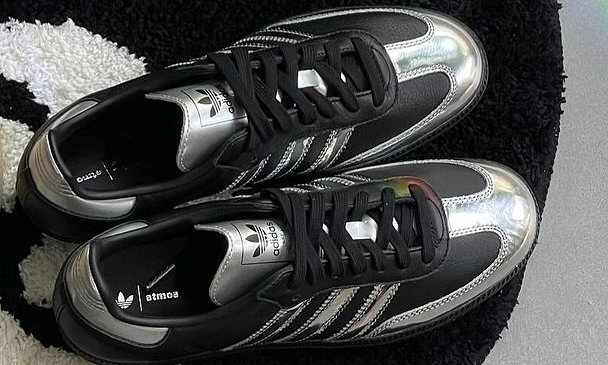 【発売予定】atmos × adidas Originals SAMBA “Black/Silver” (アトモス アディダス オリジナルス サンバ “ブラック/シルバー”)