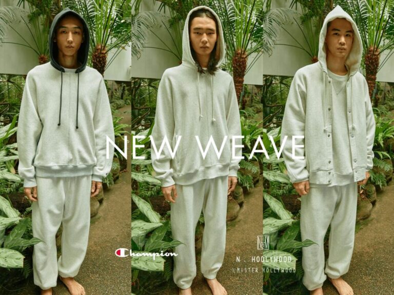 Champion × N.HOOLYWOOD カプセルコレクション「NEW WEAVE」第5弾が2024年 2/9と4/26 発売 (チャンピオン エヌ ハリウッド) | Fullress