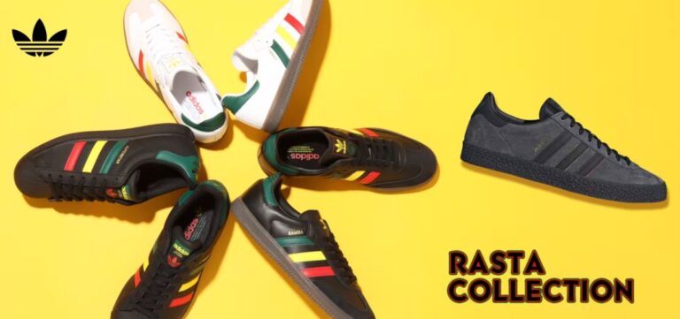 Adidas superstar rasta clearance shoes