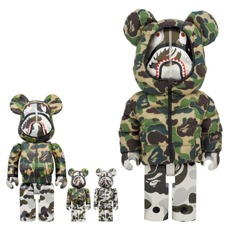 2024年 2/22、2/23 発売】BE@RBRICK × A BATHING APE × CANADA GOOSE