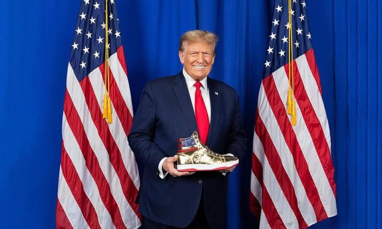 フィラデルフィアのSneaker Conに元米首相「ドナルド・トランプ」が