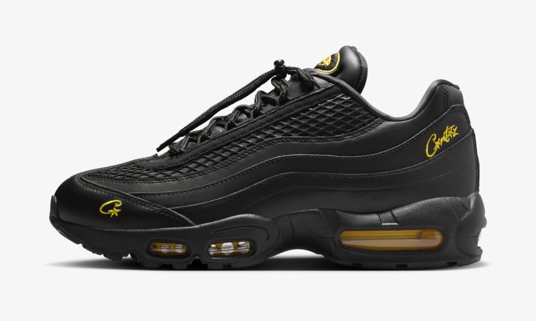 【2024年末  発売予定】Corteiz × NIKE AIR MAX 95 “Black/Tour Yellow” (コーテイズ ナイキ エア マックス 95 “ブラック/ツアーイエロー”) [FB2709-003]