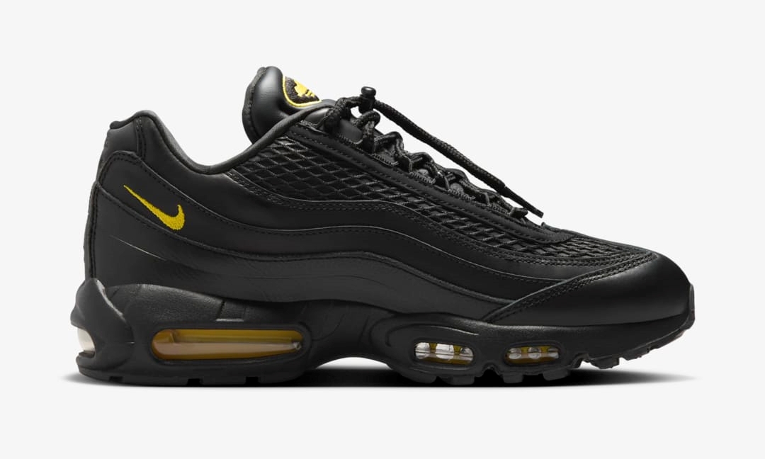 【2024年末  発売予定】Corteiz × NIKE AIR MAX 95 “Black/Tour Yellow” (コーテイズ ナイキ エア マックス 95 “ブラック/ツアーイエロー”) [FB2709-003]