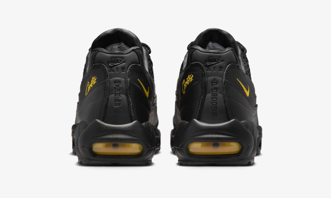 【2024年末  発売予定】Corteiz × NIKE AIR MAX 95 “Black/Tour Yellow” (コーテイズ ナイキ エア マックス 95 “ブラック/ツアーイエロー”) [FB2709-003]