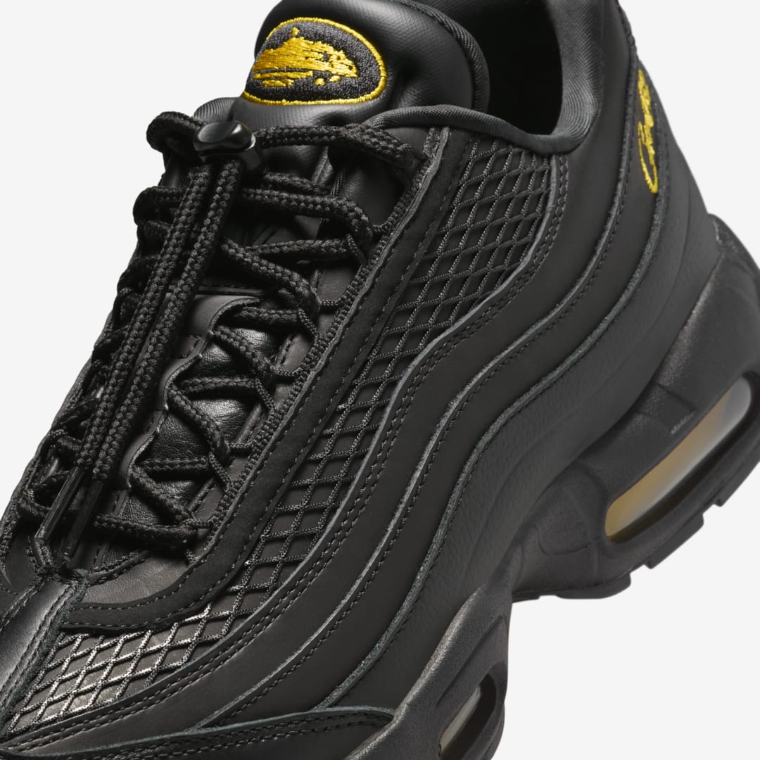 【2024年末  発売予定】Corteiz × NIKE AIR MAX 95 “Black/Tour Yellow” (コーテイズ ナイキ エア マックス 95 “ブラック/ツアーイエロー”) [FB2709-003]