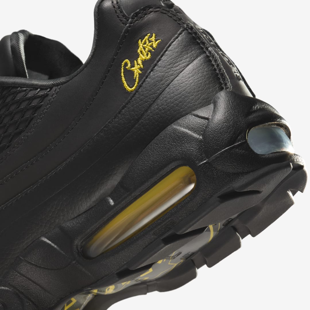 【2024年末  発売予定】Corteiz × NIKE AIR MAX 95 “Black/Tour Yellow” (コーテイズ ナイキ エア マックス 95 “ブラック/ツアーイエロー”) [FB2709-003]