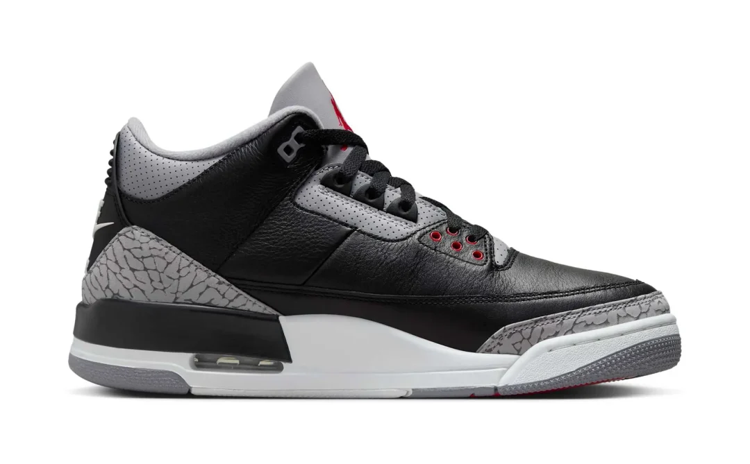 【2024年 11/23 発売】ナイキ エア ジョーダン 3 OG “ブラックセメント” (NIKE AIR JORDAN 3 OG “Black Cement”) [DN3707-010]