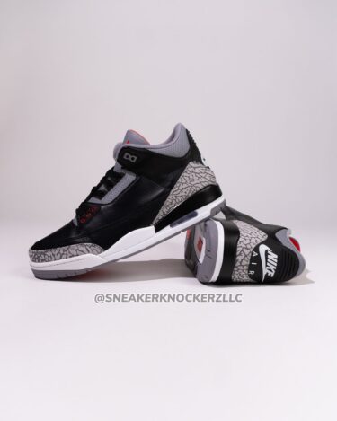 【2024年 11/23 発売予定】ナイキ エア ジョーダン 3 OG “ブラックセメント” (NIKE AIR JORDAN 3 OG “Black Cement”) [DN3707-010]