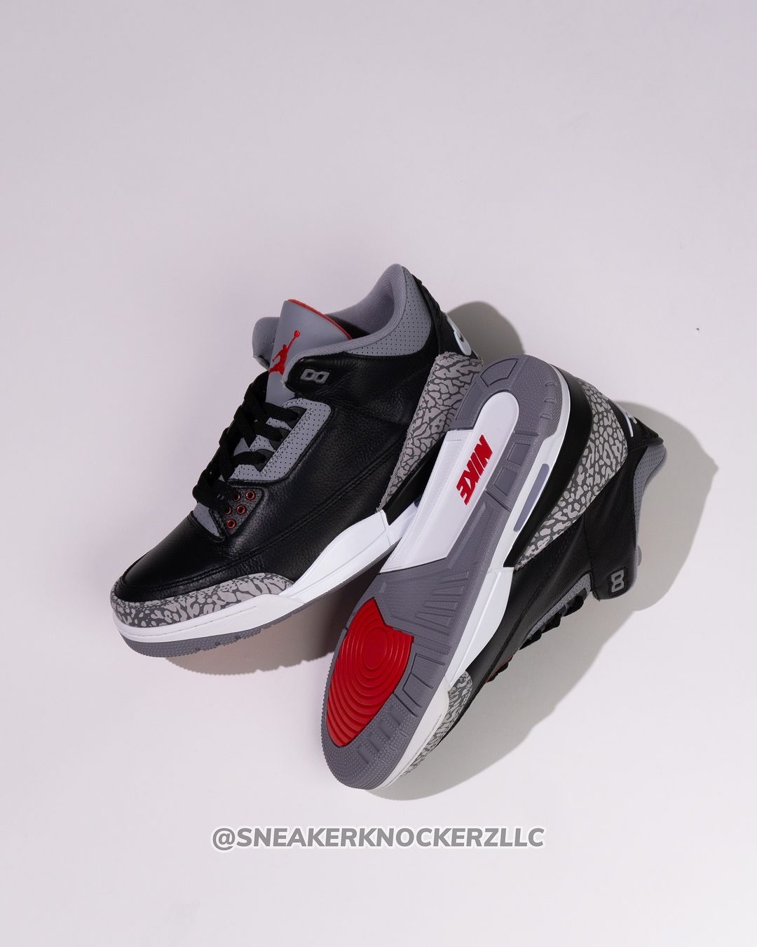 【2024年 11/23 発売】ナイキ エア ジョーダン 3 OG “ブラックセメント” (NIKE AIR JORDAN 3 OG “Black Cement”) [DN3707-010]