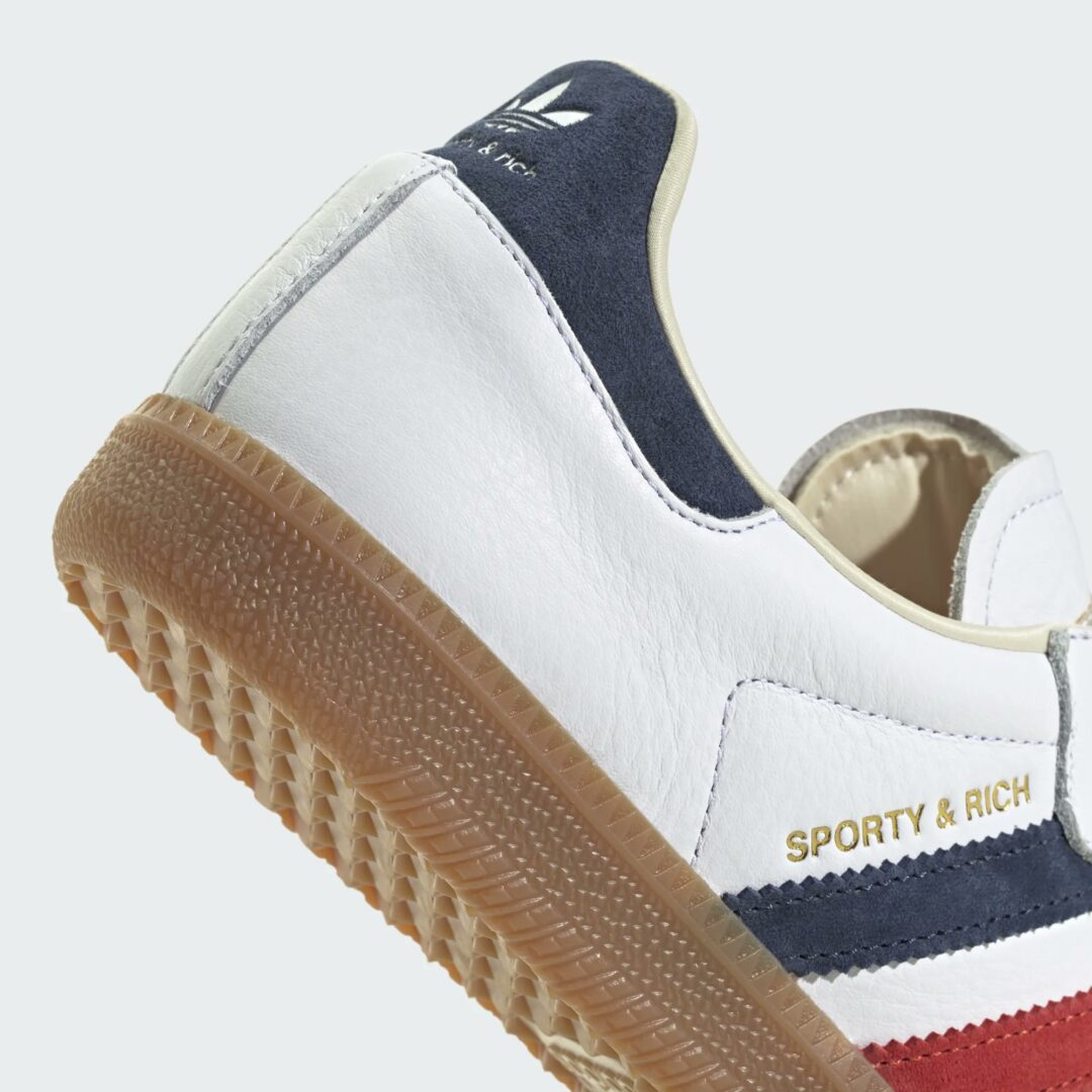 【2024年 7/29 発売】SPORTY & RICH × adidas Originals SAMBA “Olympic/White/Collegiate Red” (スポーティーアンドリッチ アディダス オリジナルス サンバ “オリンピック/ホワイト/レッド”) [IH8337/IH8338]