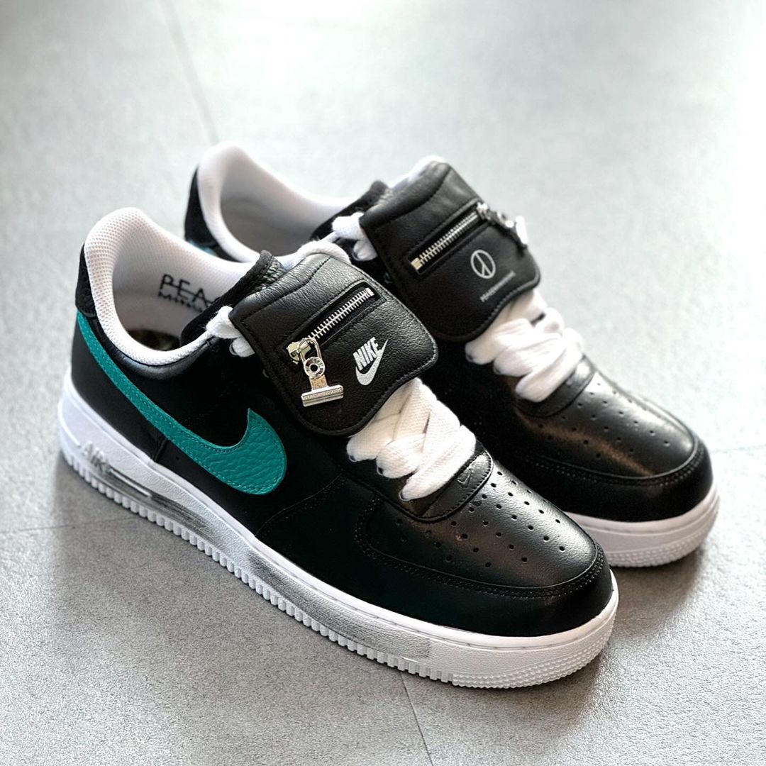 【国内 2024年 9/17 発売】PEACEMINUSONE × NIKE AIR FORCE 1 LOW “Para-noise/Black/New Emerald” (ピースマイナスワン ナイキ エア フォース 1 ロー “パラノイズ/ブラック/ニューエメラルド”) [AQ3692-004]