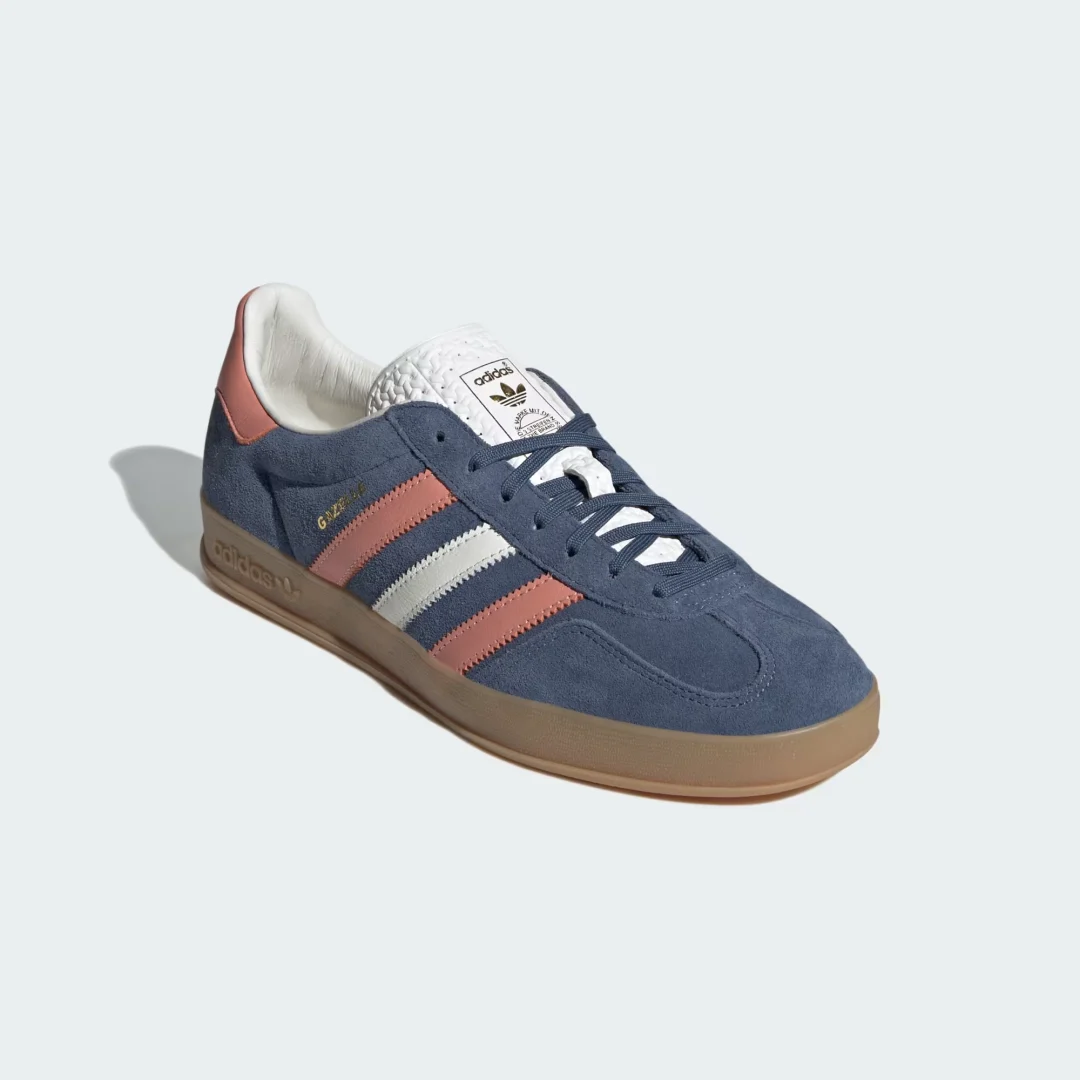 【2024年 3/28 発売】adidas Originals GAZELLE INDOOR “Blue Blink/Wonder Clay” (アディダス オリジナルス ガゼル インドア “ブルー/クレイ”) [IG1640]