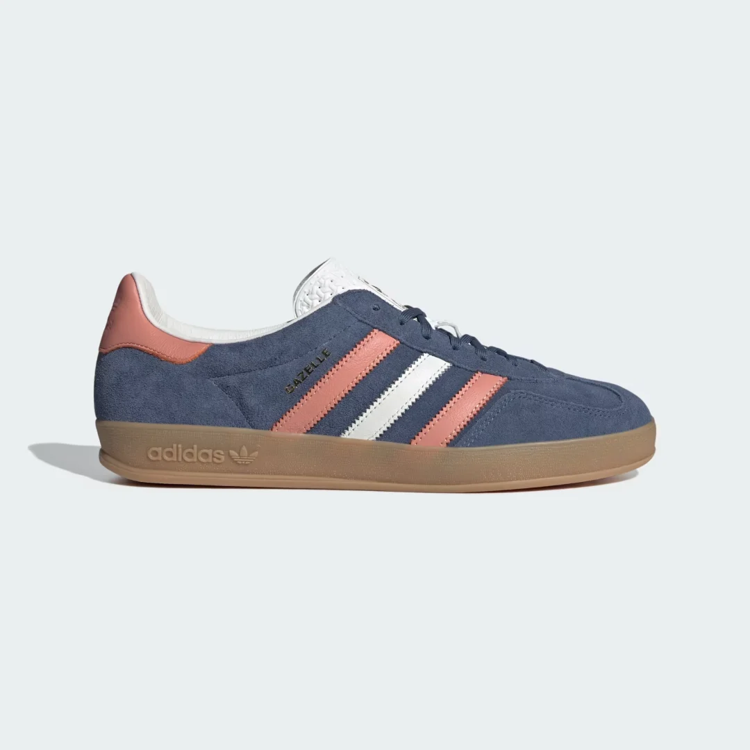 【2024年 3/28 発売】adidas Originals GAZELLE INDOOR “Blue Blink/Wonder Clay” (アディダス オリジナルス ガゼル インドア “ブルー/クレイ”) [IG1640]