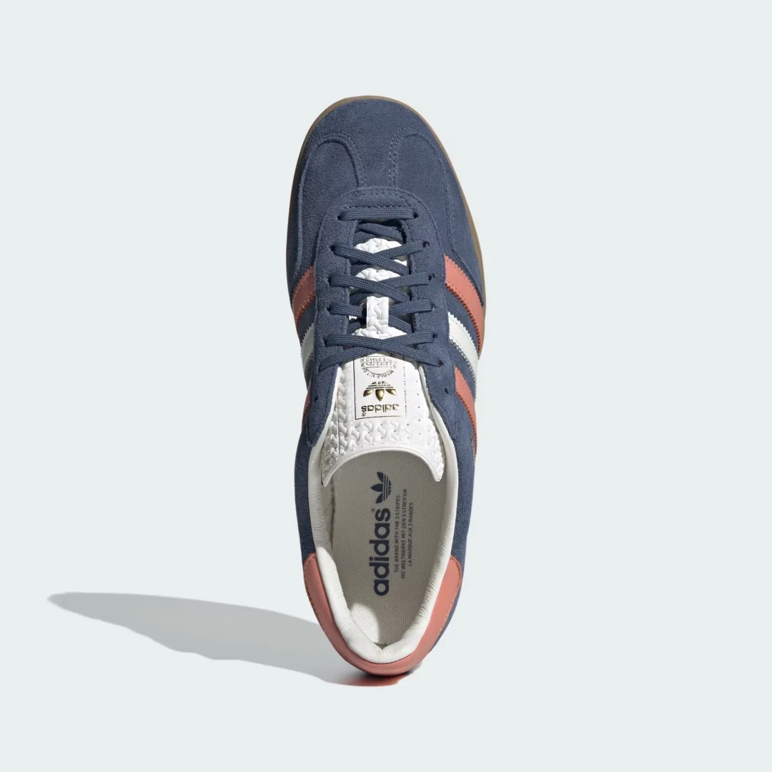 【2024年 3/28 発売】adidas Originals GAZELLE INDOOR “Blue Blink/Wonder Clay” (アディダス オリジナルス ガゼル インドア “ブルー/クレイ”) [IG1640]