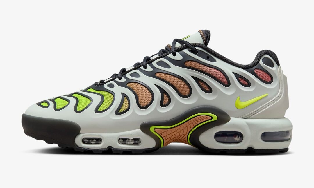 【2024年 3/25 発売】NIKE AIR MAX PLUS DRIFT “Light Silver/Dark Smoke Grey” (ナイキ エア マックス プラス ドリフト “ライトシルバー/ダークスモークグレー”) [FD4290-009]