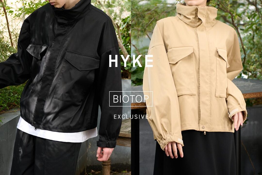 HYKE for BIOTOP exclusive “WEP JACKET EX”が2024年 3/1 発売 (ハイク ...