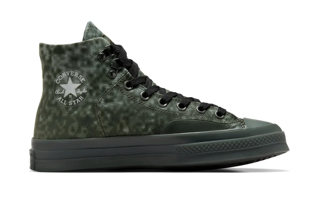 【2024年 発売予定】Patta × CONVERSE Chuck 70 HI “Black/Mineral” (パタ コンバース チャック 70 “ブラック/ミネラル”) [A09784C]