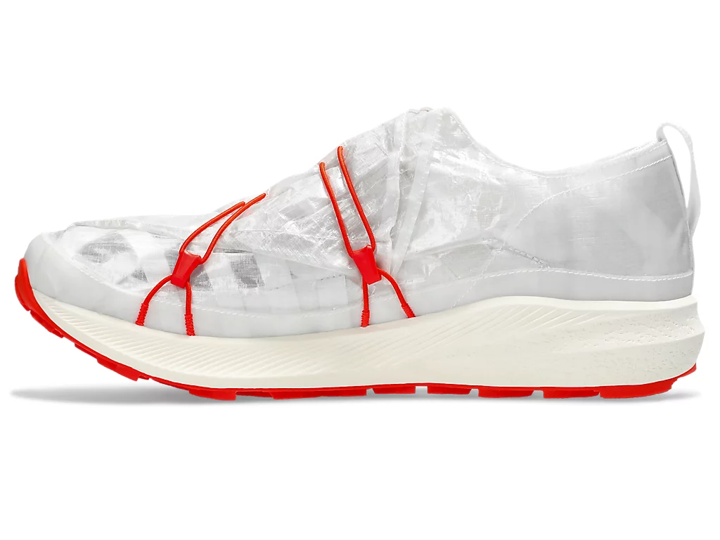 【2024年 4/5 発売】隈研吾 × ASICS Archisite ORU “White/Red” (KENGO KUMA アシックス) [1201A862.101]