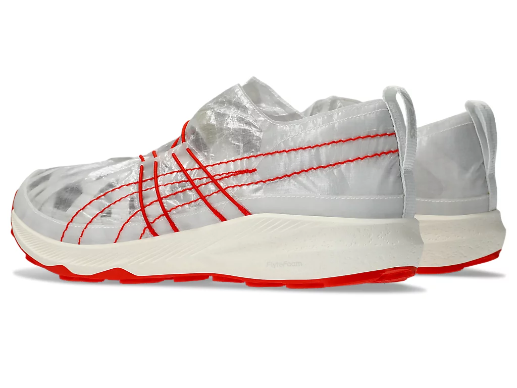 【2024年 4/5 発売】隈研吾 × ASICS Archisite ORU “White/Red” (KENGO KUMA アシックス) [1201A862.101]