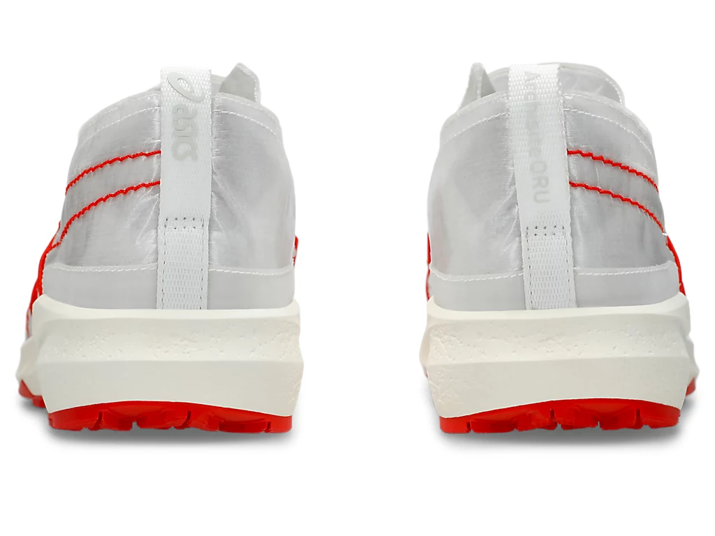 【2024年 4/5 発売】隈研吾 × ASICS Archisite ORU “White/Red” (KENGO KUMA アシックス) [1201A862.101]