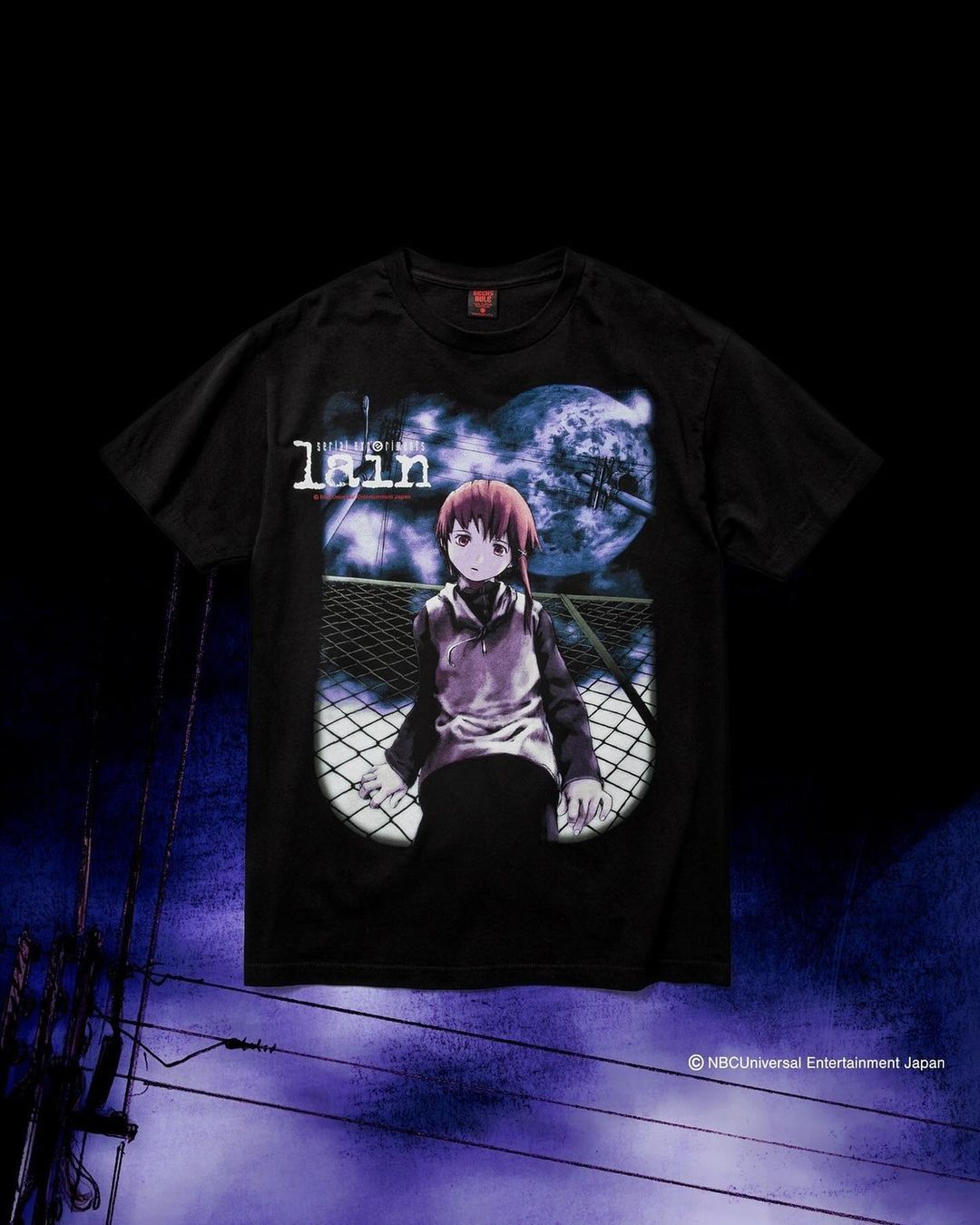 GEEKS RULE ×「serial experiments lain」コラボ TEEが2024年 3/9 発売 (ギークス ルール シリアルエクスペリメンツレイン)