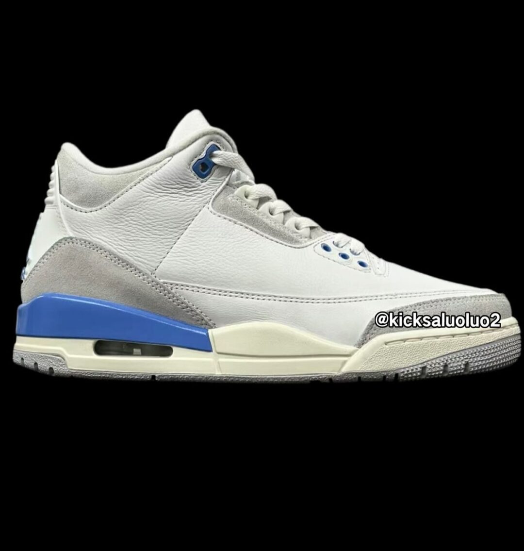 【2025年 1/25 発売予定】NIKE AIR JORDAN 3 RETRO “Summit White/Hydrogen Blue” (ナイキ エア ジョーダン 3 レトロ “サミットホワイト/ハイドロゲンブルー”) [CT8532-101]