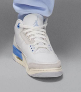 【2025年 2/22 発売予定】NIKE AIR JORDAN 3 RETRO “Lucky Shorts/Summit White/Hydrogen Blue” (ナイキ エア ジョーダン 3 レトロ “サミットホワイト/ハイドロゲンブルー”) [CT8532-101]