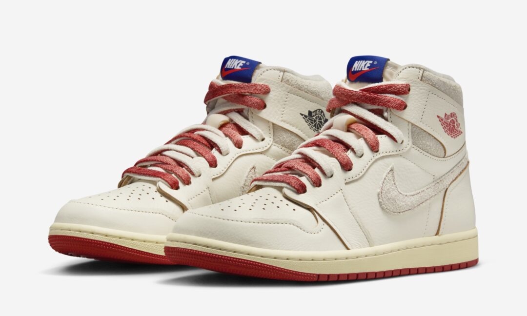 【2025年 4/1 発売】NIKE WMNS AIR JORDAN 1 HIGH OG “Sail/Cinnabar” (ナイキ ウィメンズ エア ジョーダン 1 ハイ OG “セイル/シナバー”) [DB4612-100]