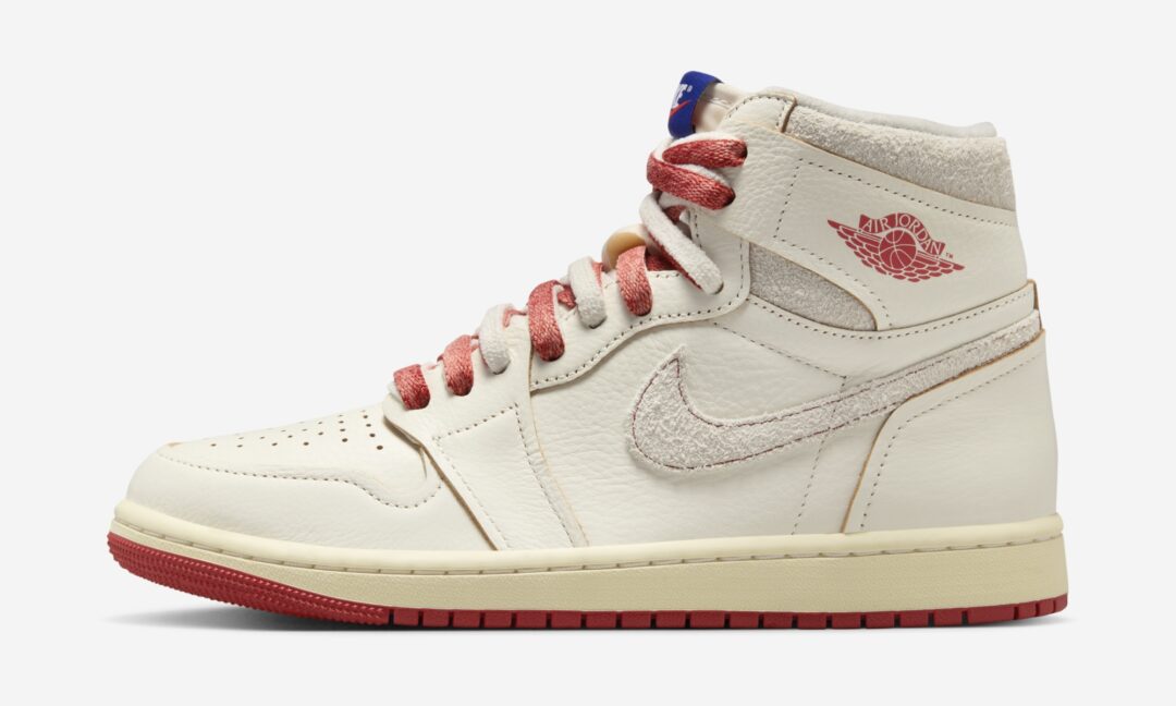 【2025年 4/1 発売】NIKE WMNS AIR JORDAN 1 HIGH OG “Sail/Cinnabar” (ナイキ ウィメンズ エア ジョーダン 1 ハイ OG “セイル/シナバー”) [DB4612-100]